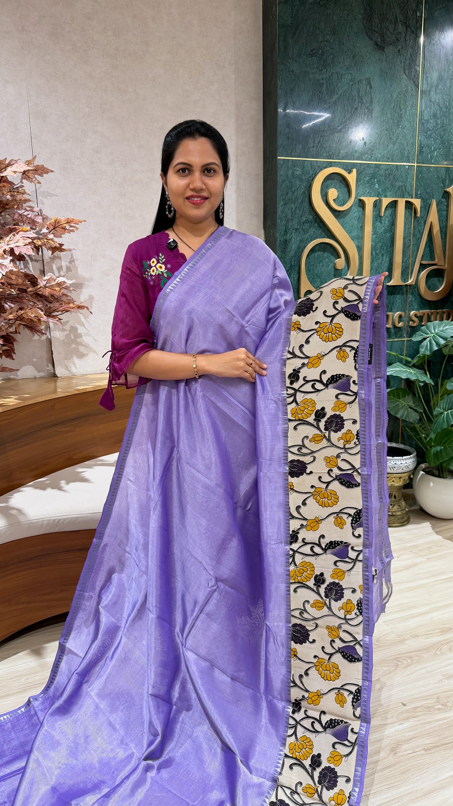 Mangalgiri work blouse