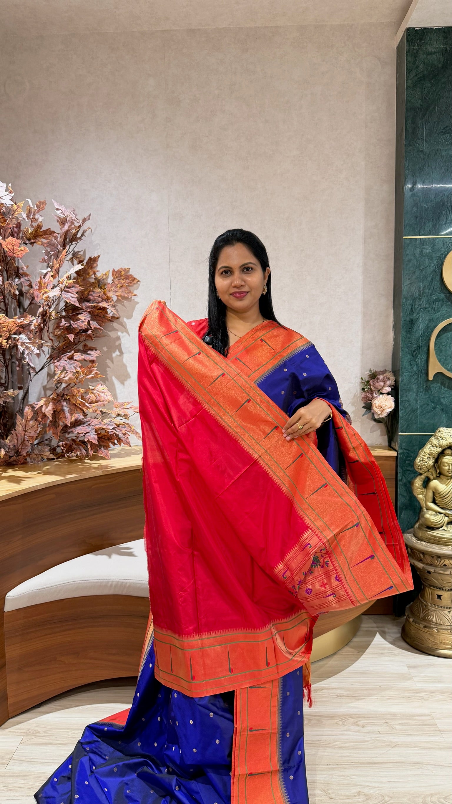 Pure silk paithani