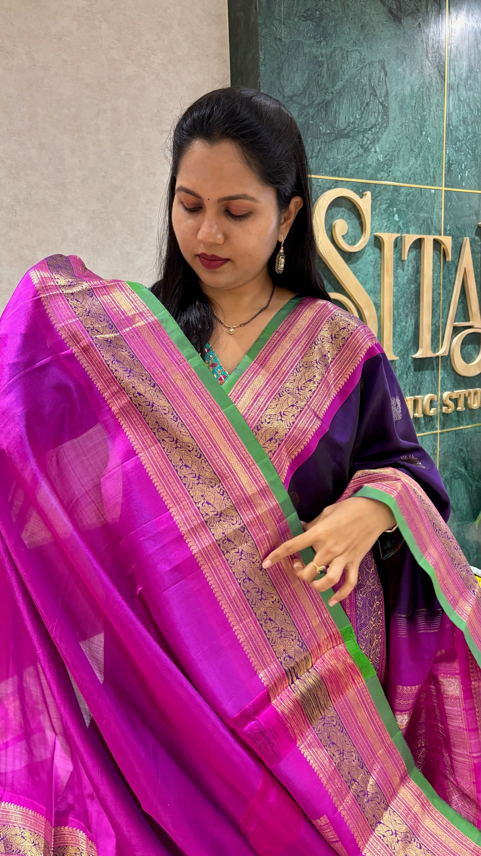 Handloom Gadwal pattu