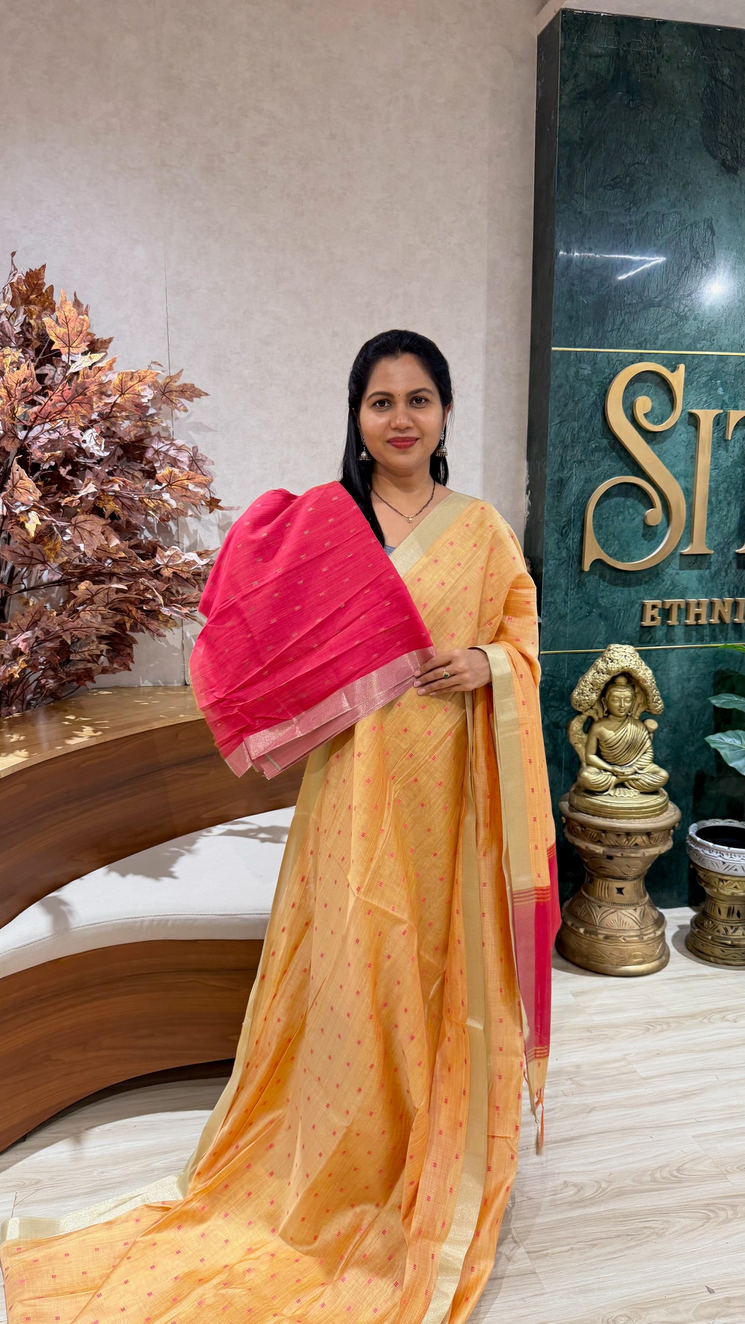 Cotton silk