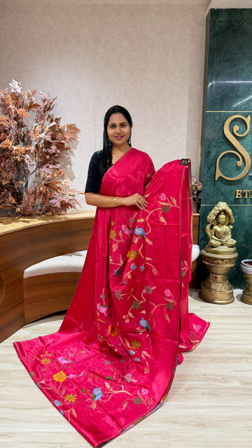 Ho crepe rani pink