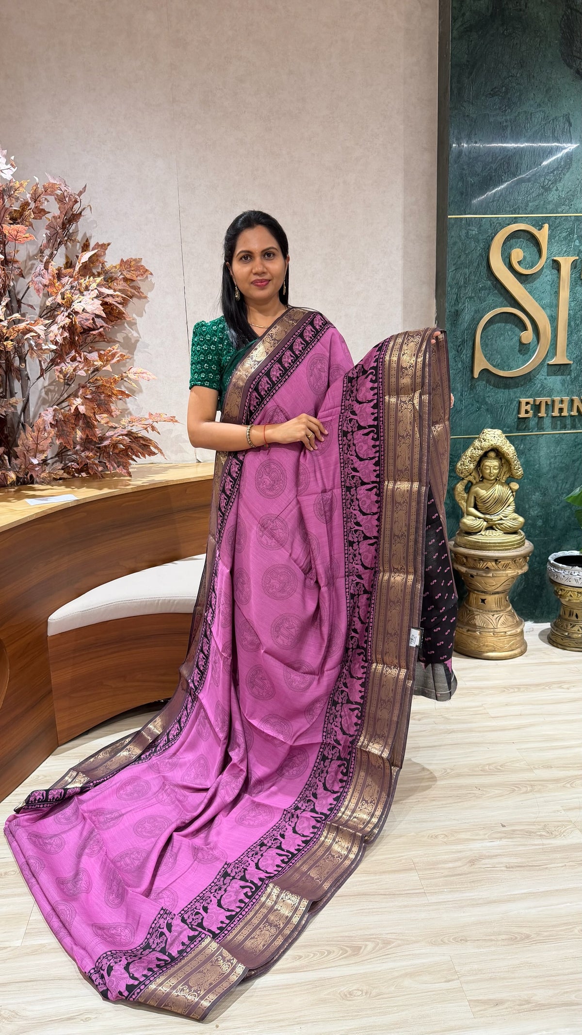 Causal fancy saree last piece sale