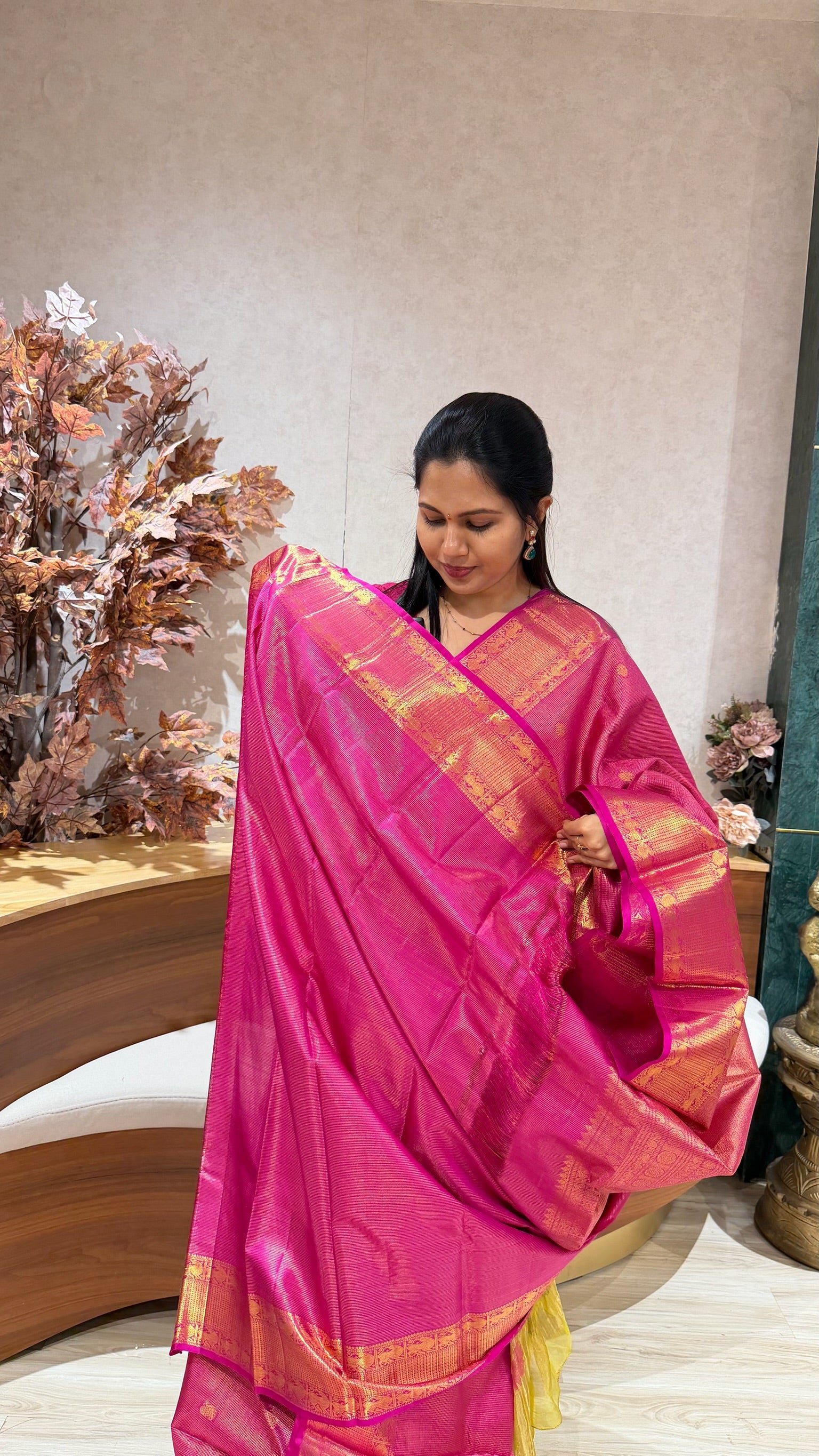 Pure zari handloom kanchi
