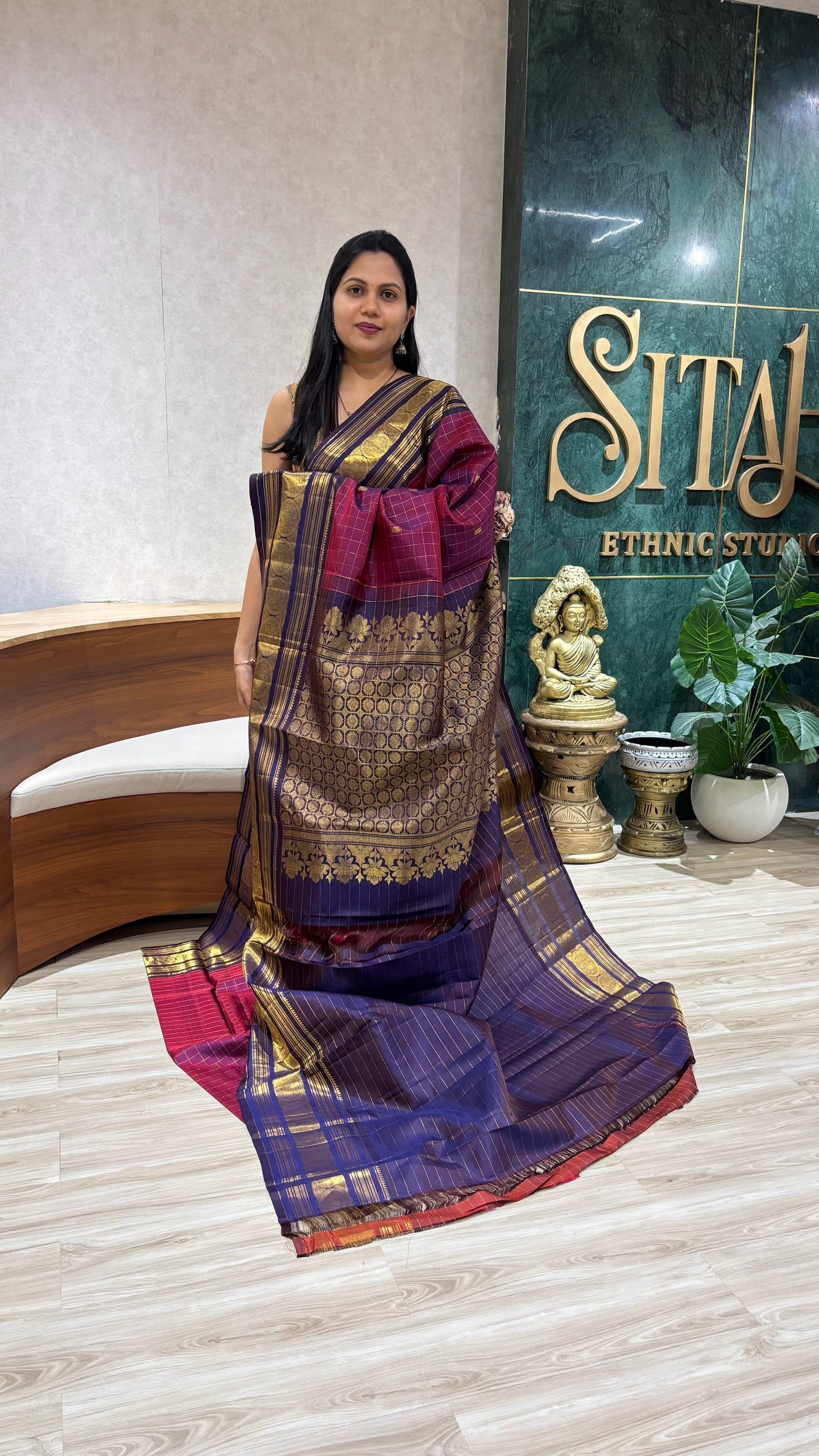 Handloom kanchi pattu