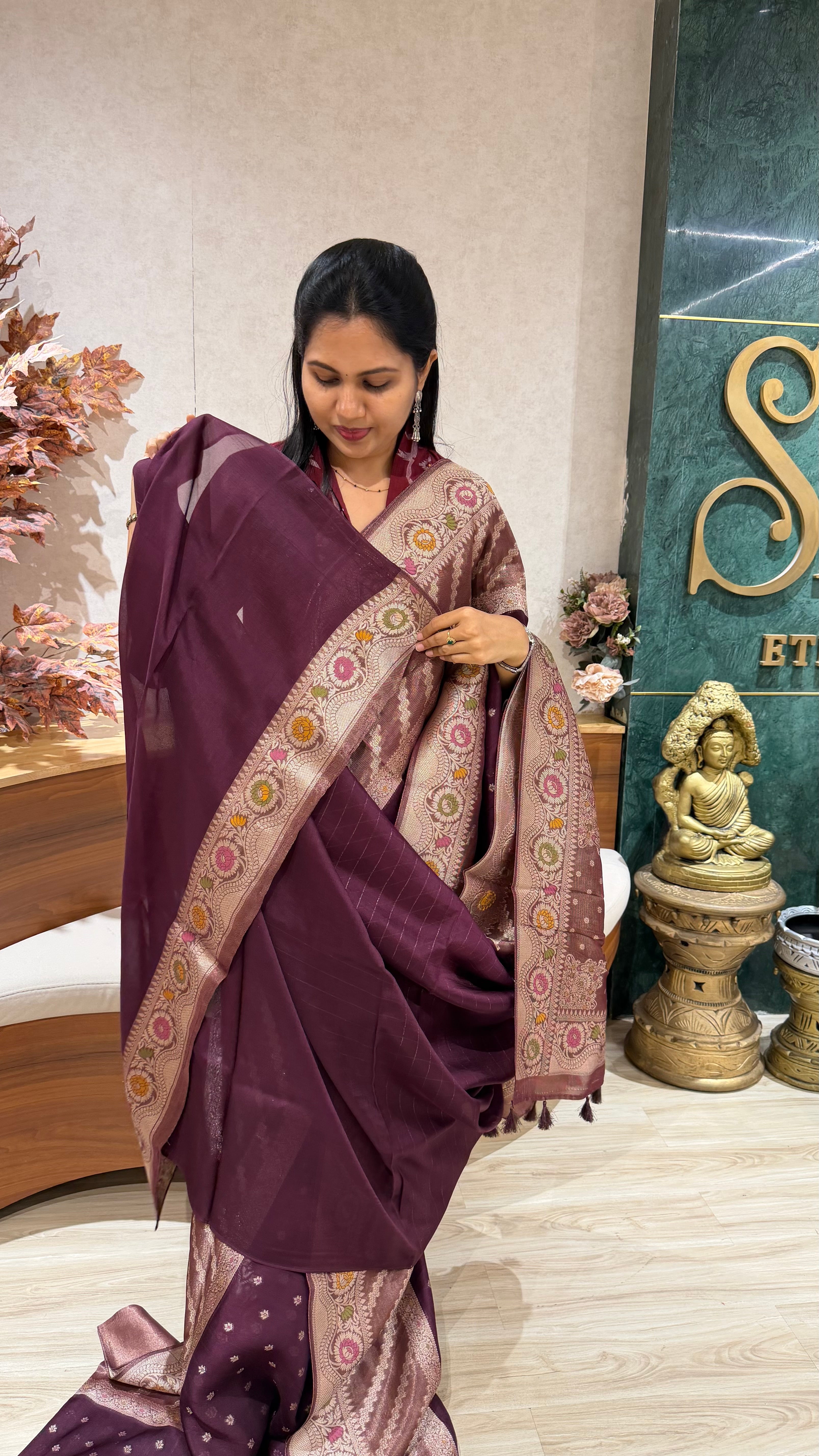 Sale -tussar georgette
