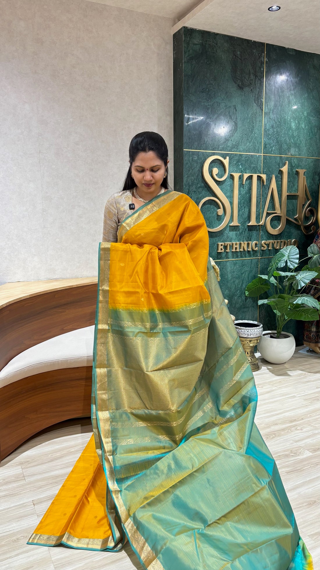 Small border kanchi pattu