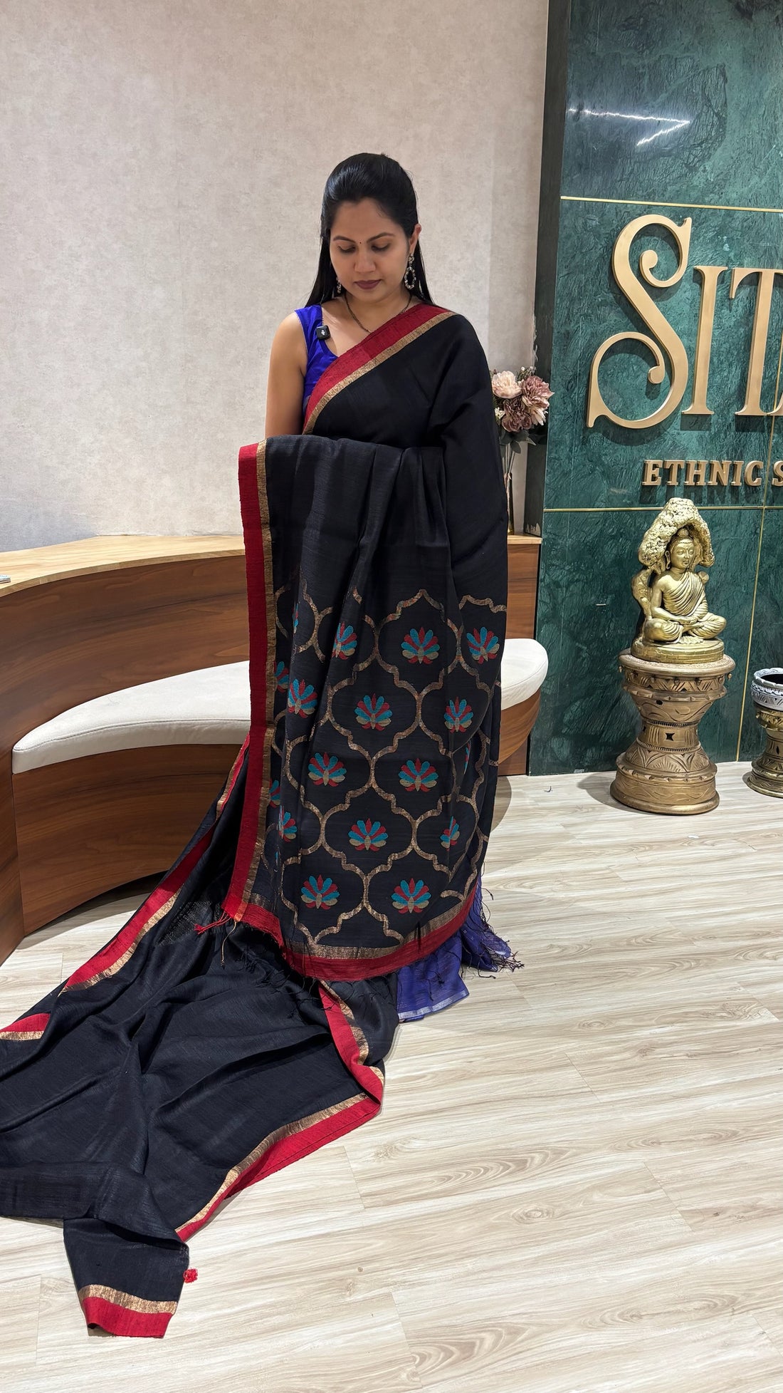 Pure soft matka silk sarees