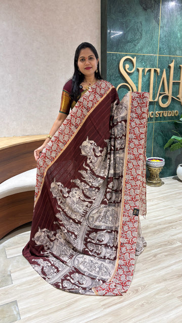 Mangalgiri silk saree