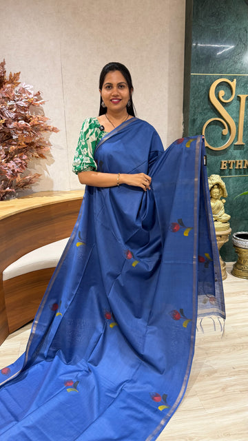 Tussar hand paint