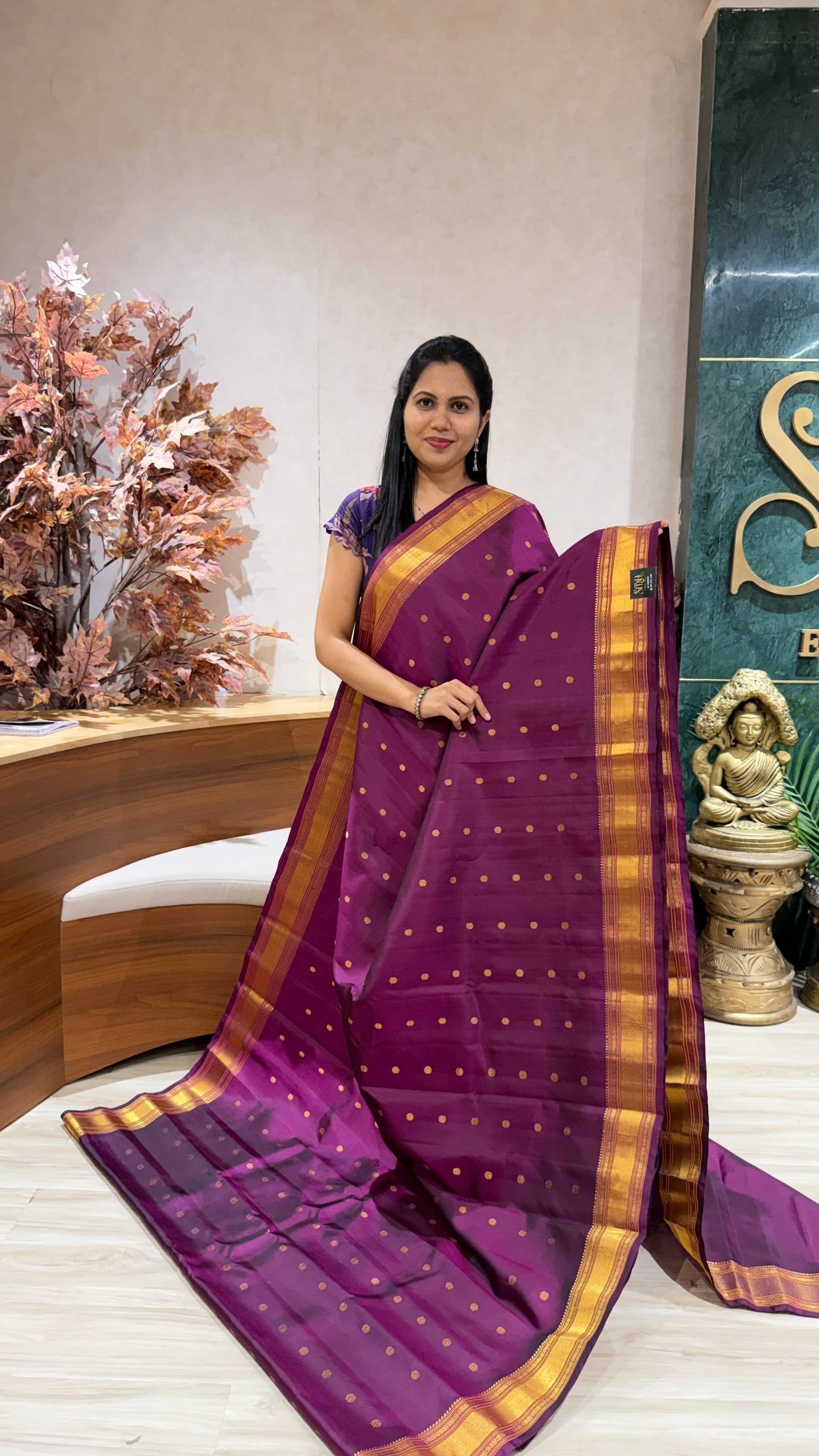 Handloom Gadwal pattu