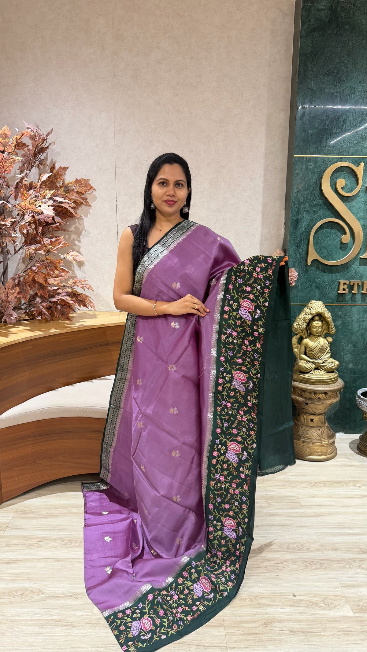 Puna silk embroidery