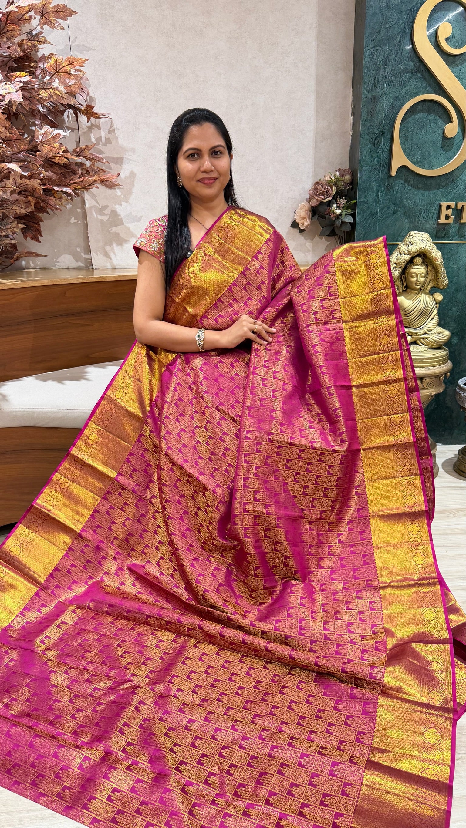 Bridal kanchi pattu