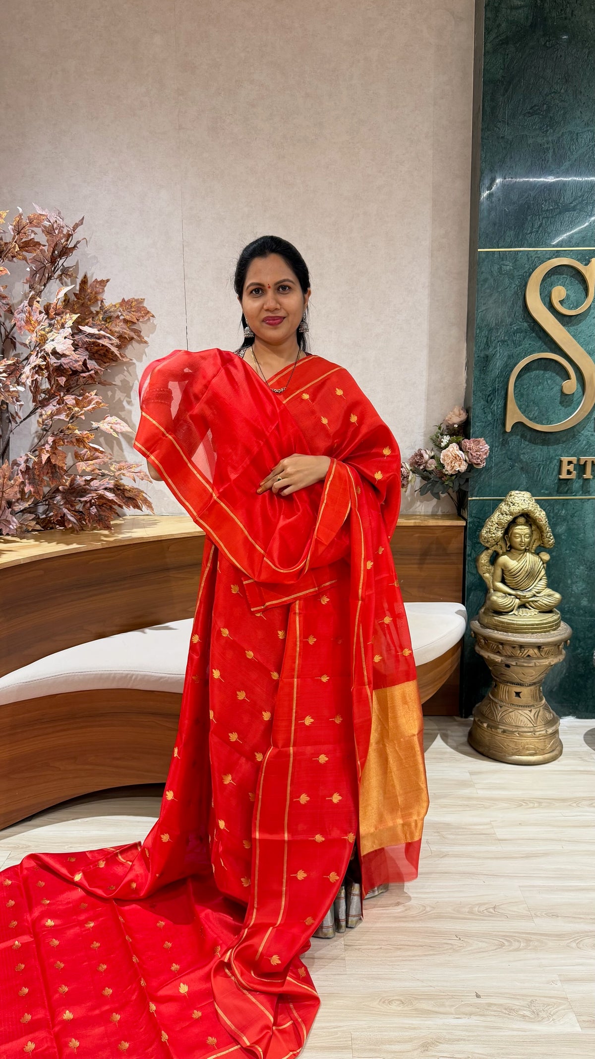 Handloom chanderi