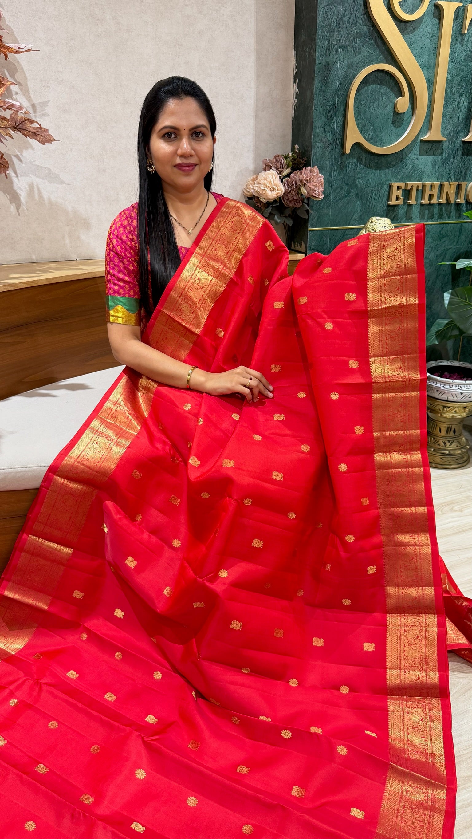 Handloom kanchi pattu