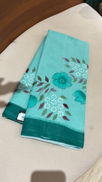 Kota hand paint saree