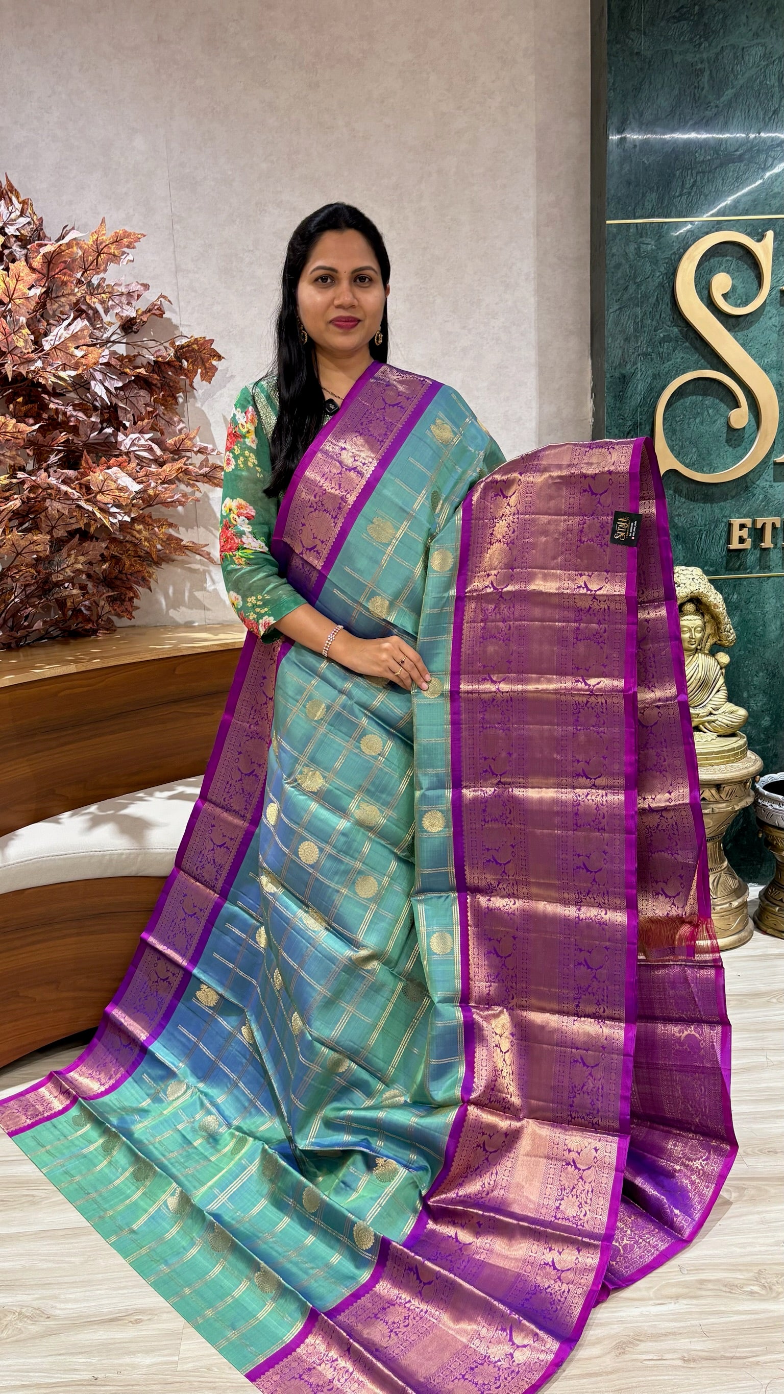 Vintage handloom kanchi pattu