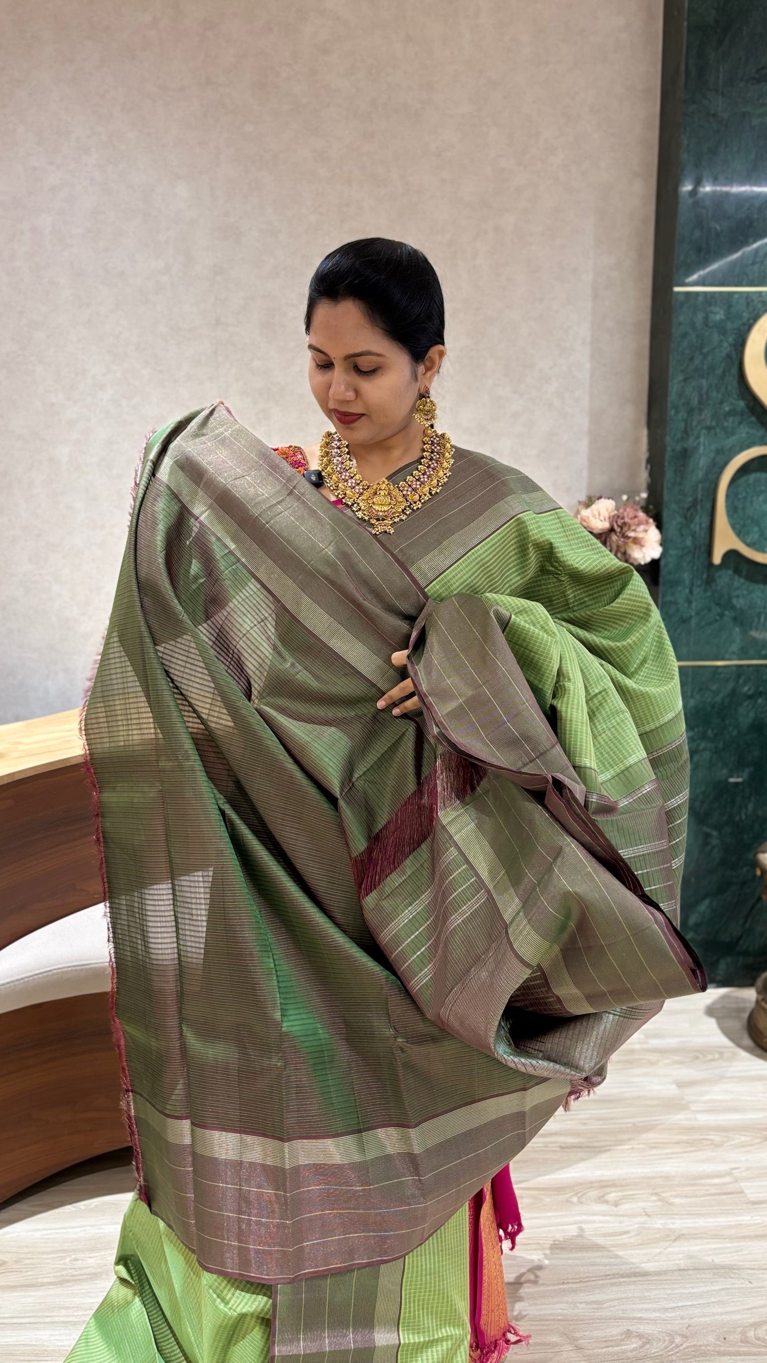 Handloom Kanchi pattu