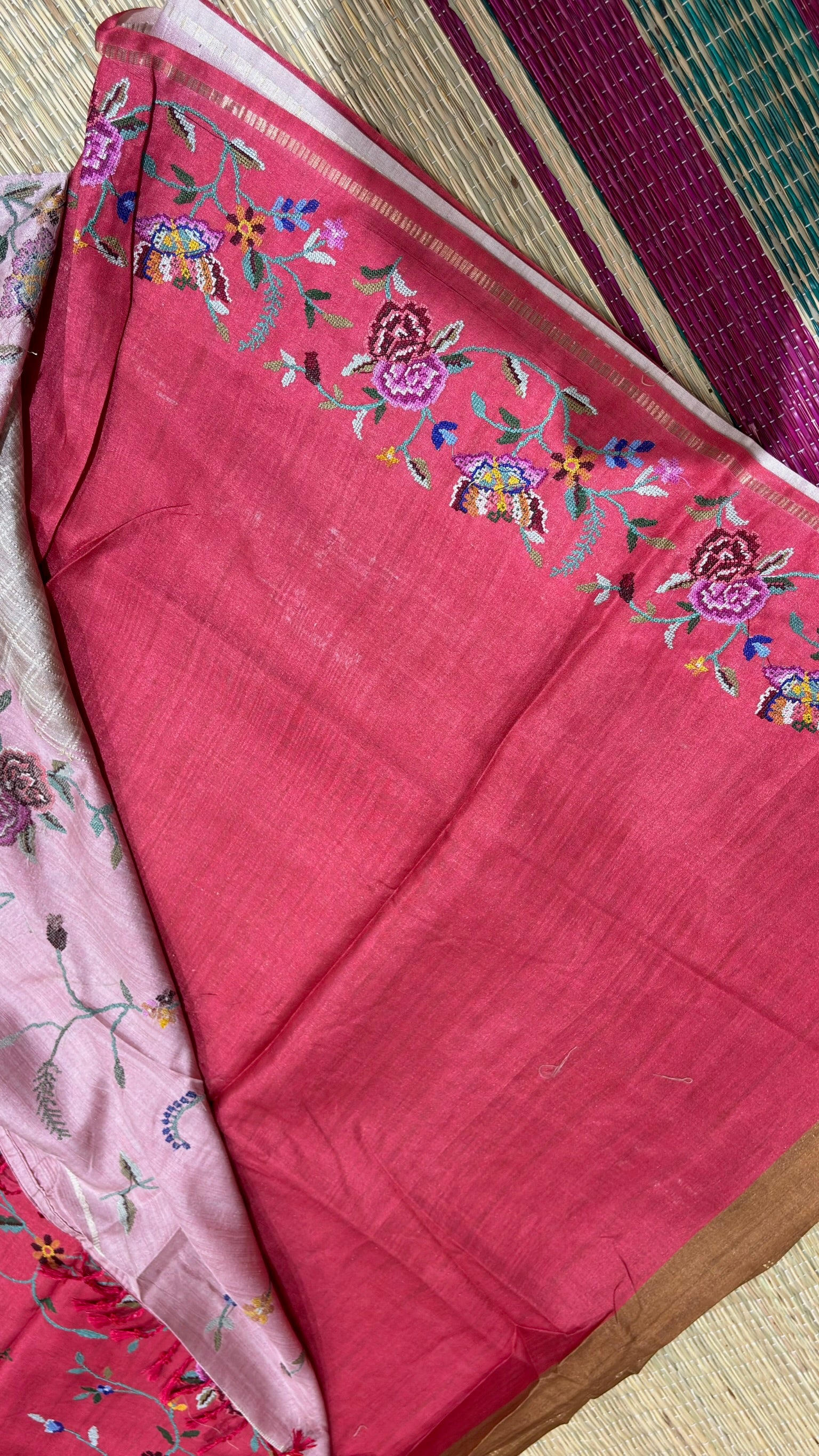 Tussar pettit work