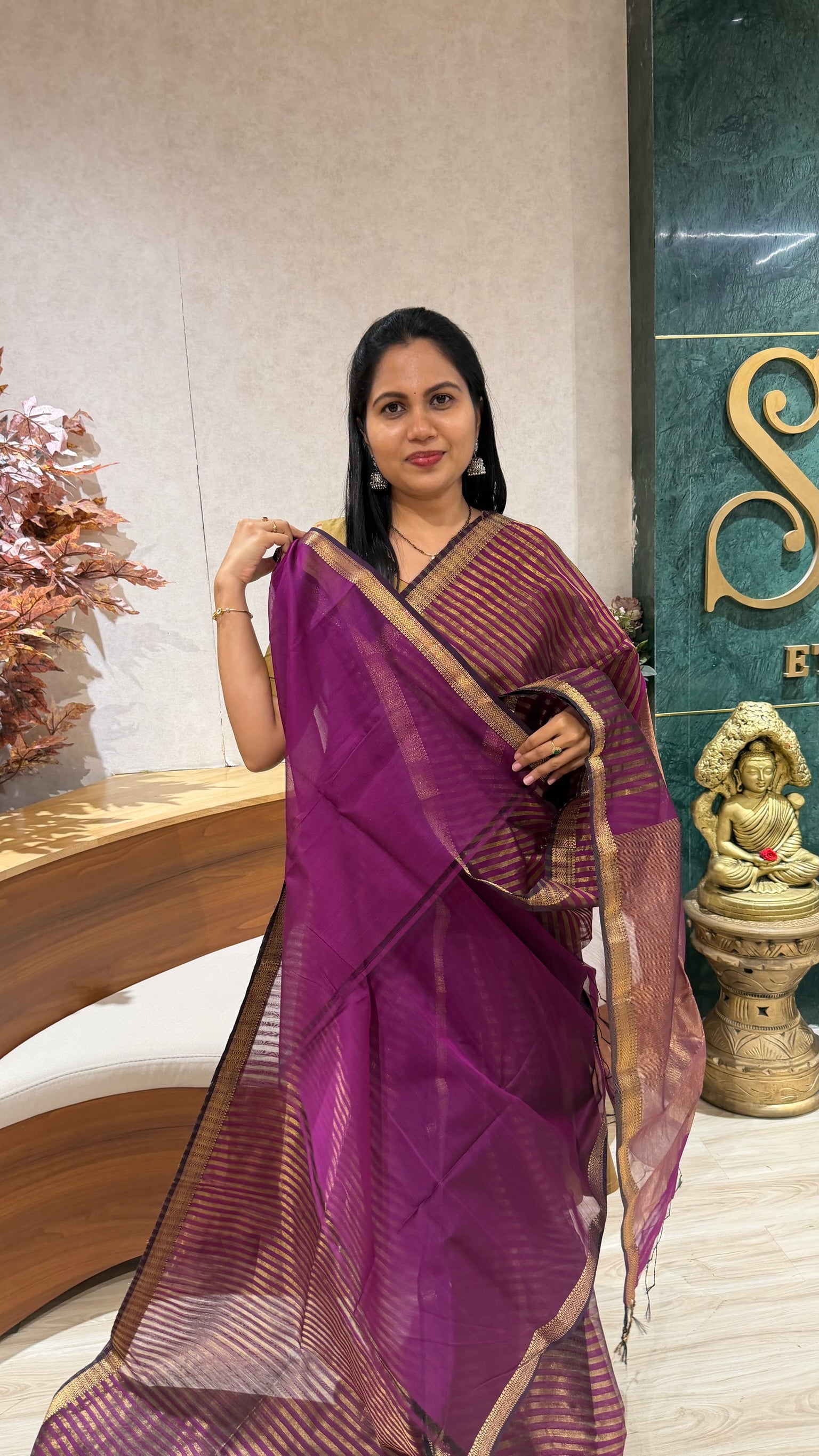 Maheswari tissue stripes