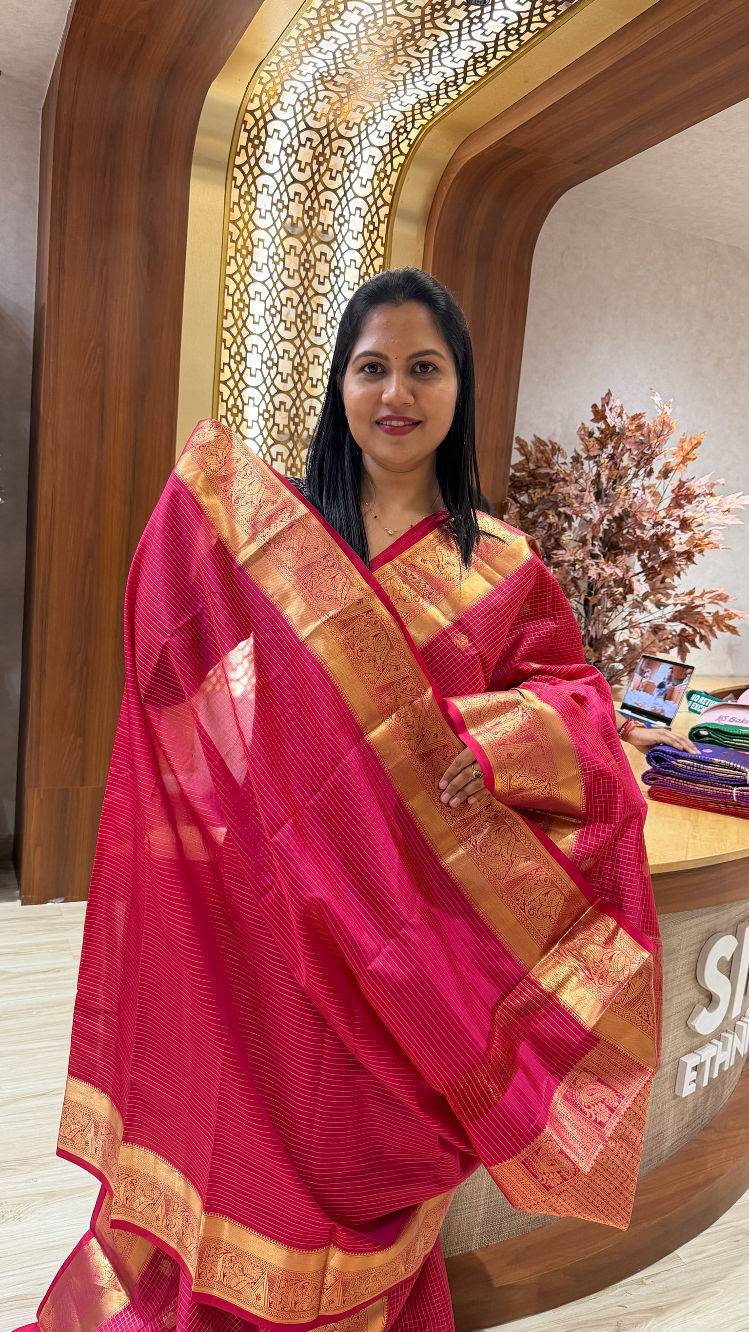 Light weight vintage kanchi