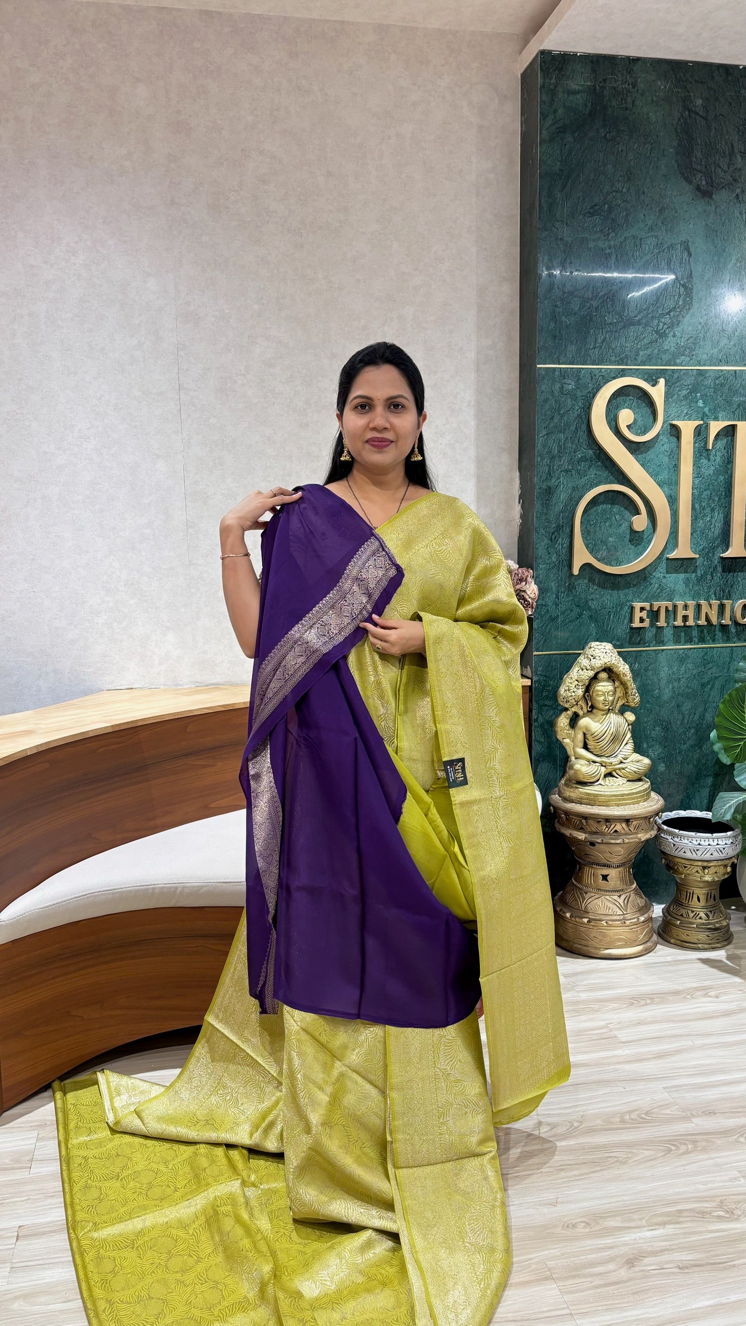 Crepe georgette all over