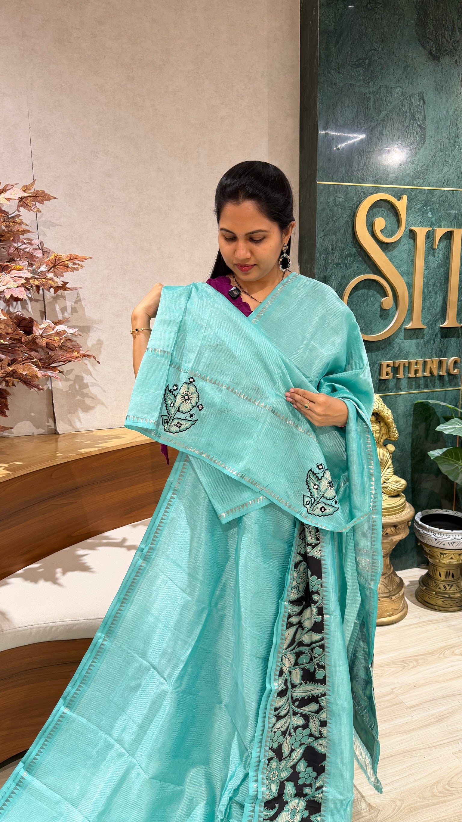 Mangalgiri work blouse