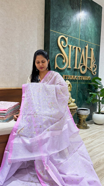 Kota saree lavender