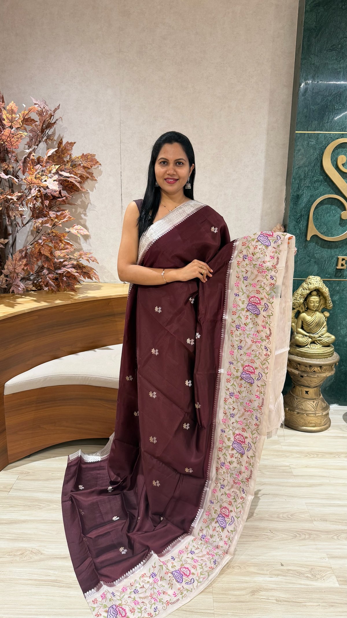 Puna silk embroidery