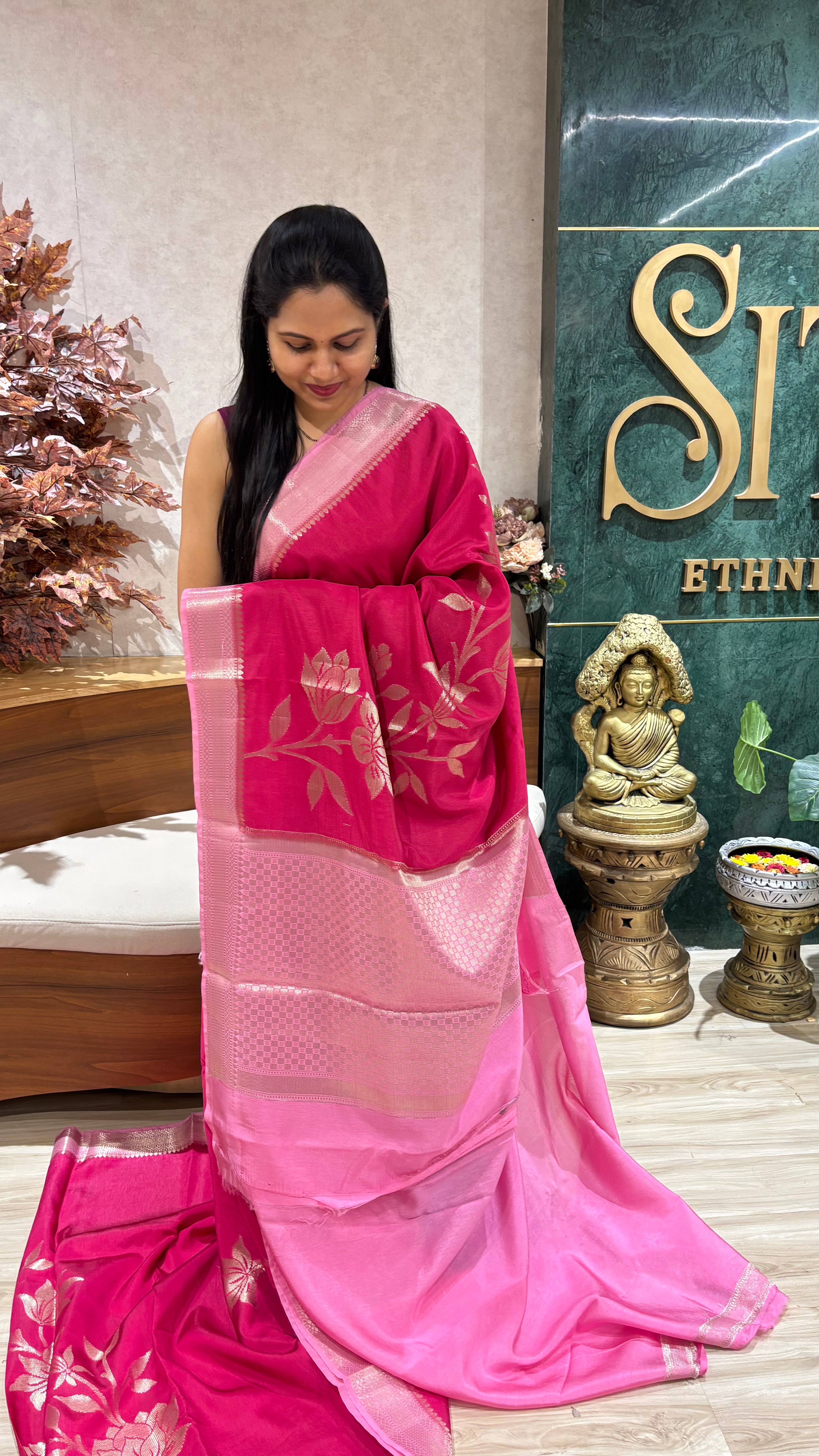 Fancy chanderi