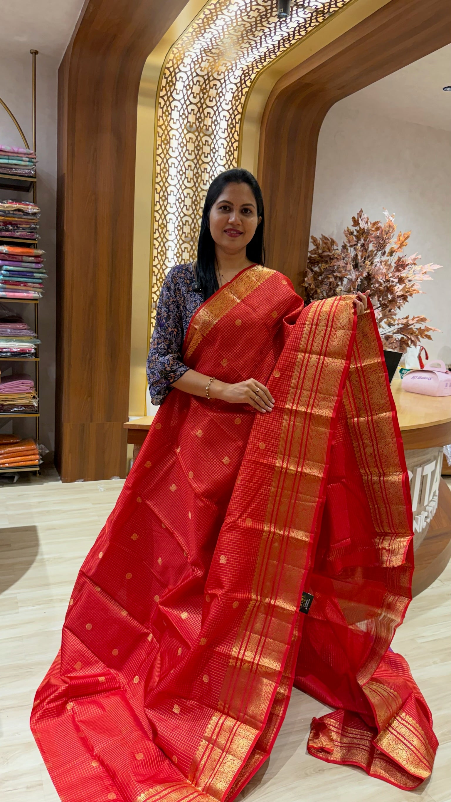 Light weight vintage kanchi