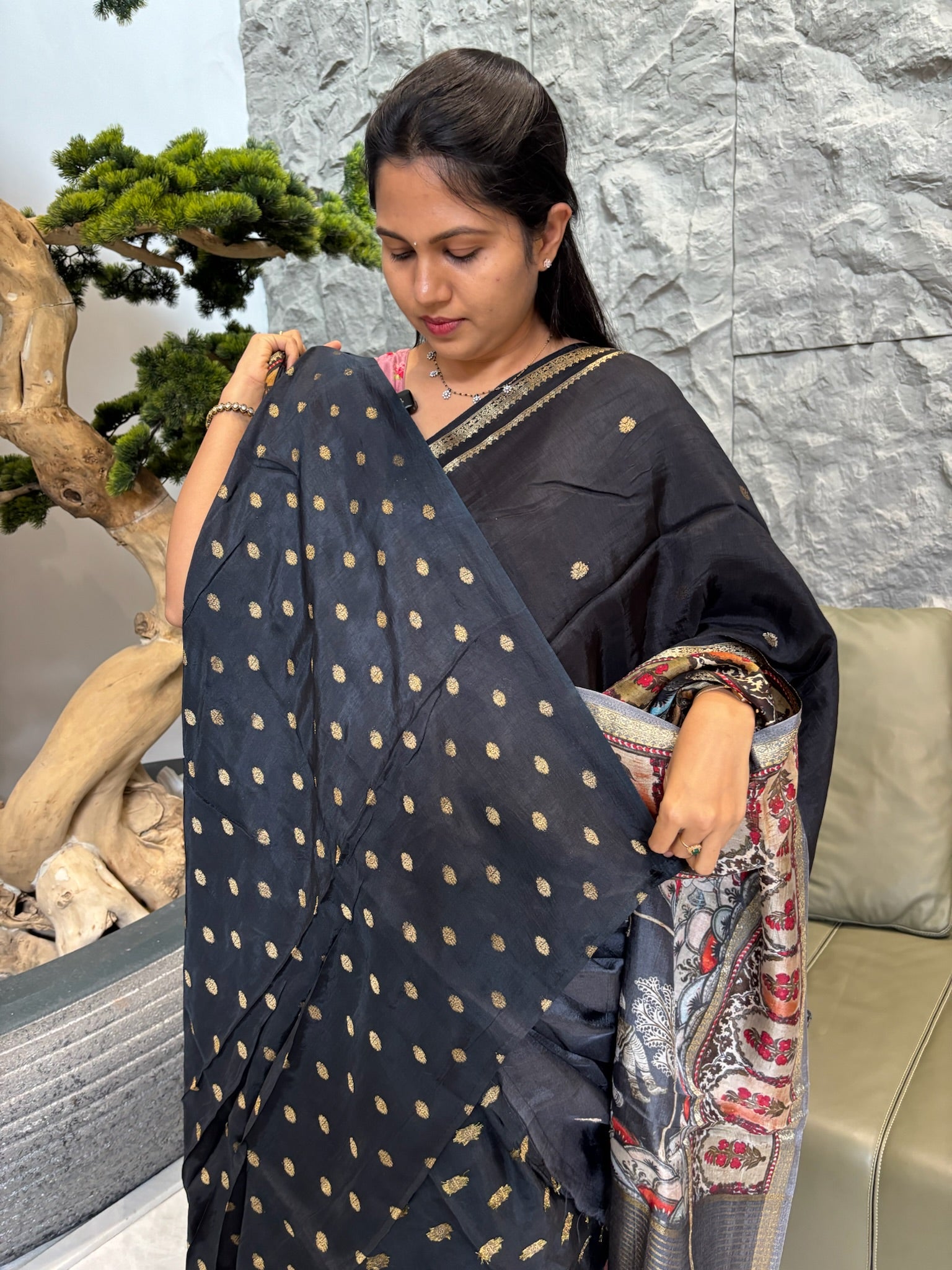 Dola silk saree