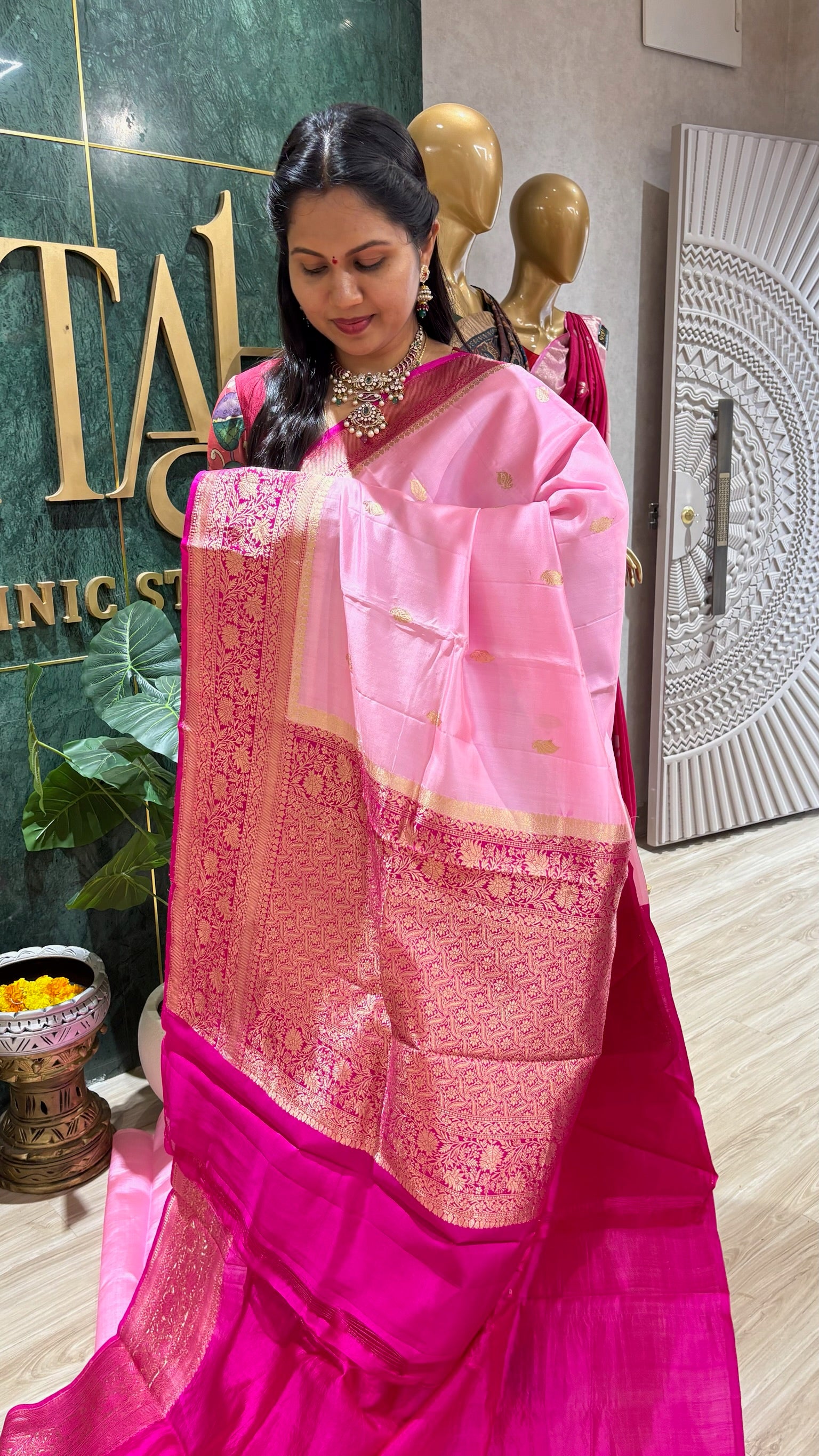 Pure handloom mango pattu