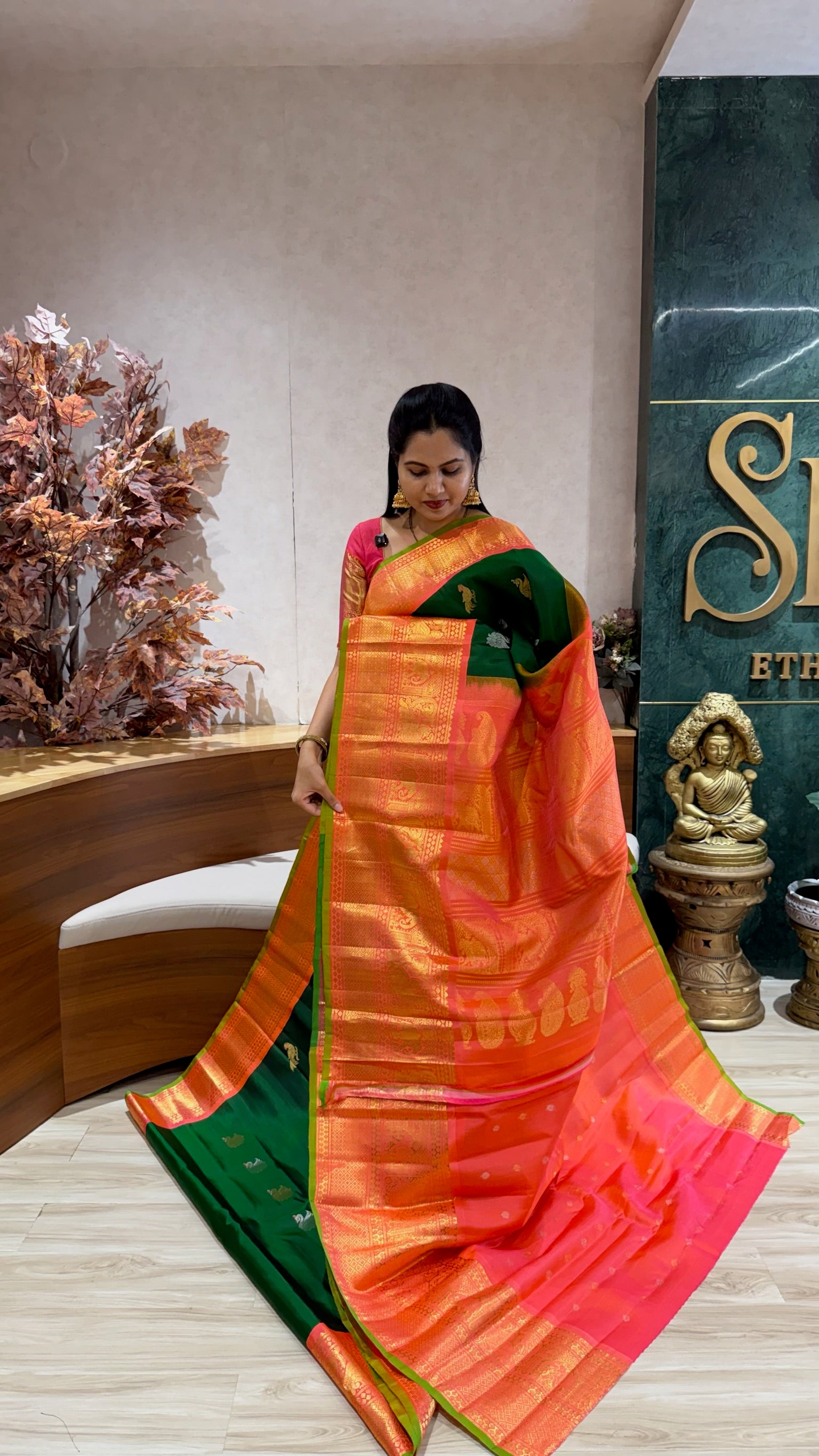 Handloom Gadwal pattu