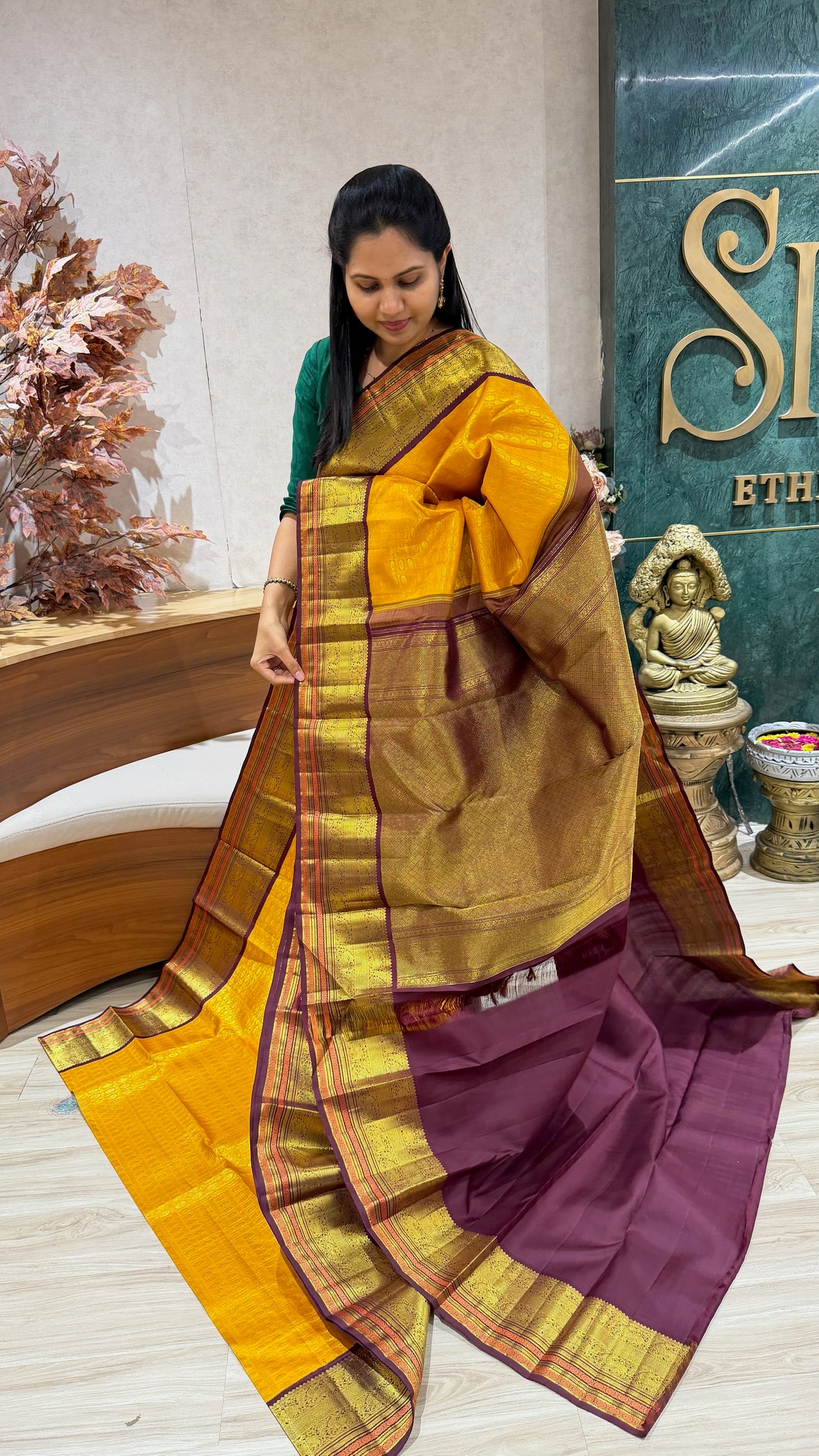 Handloom vintage Kanchipattu