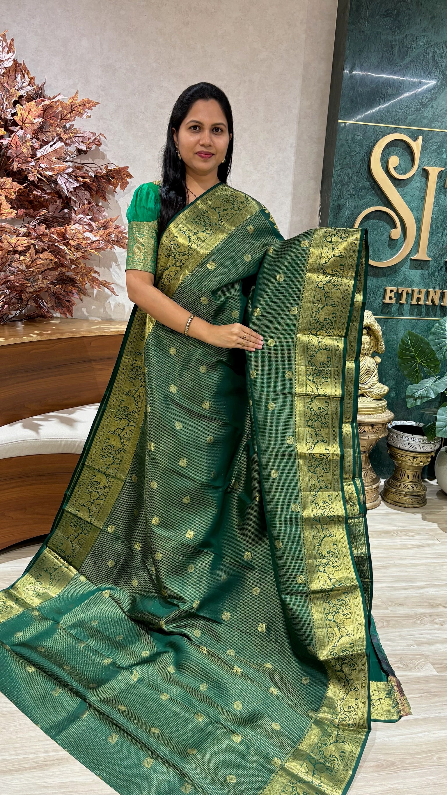 Weavers sale Handloom kanchi pattu