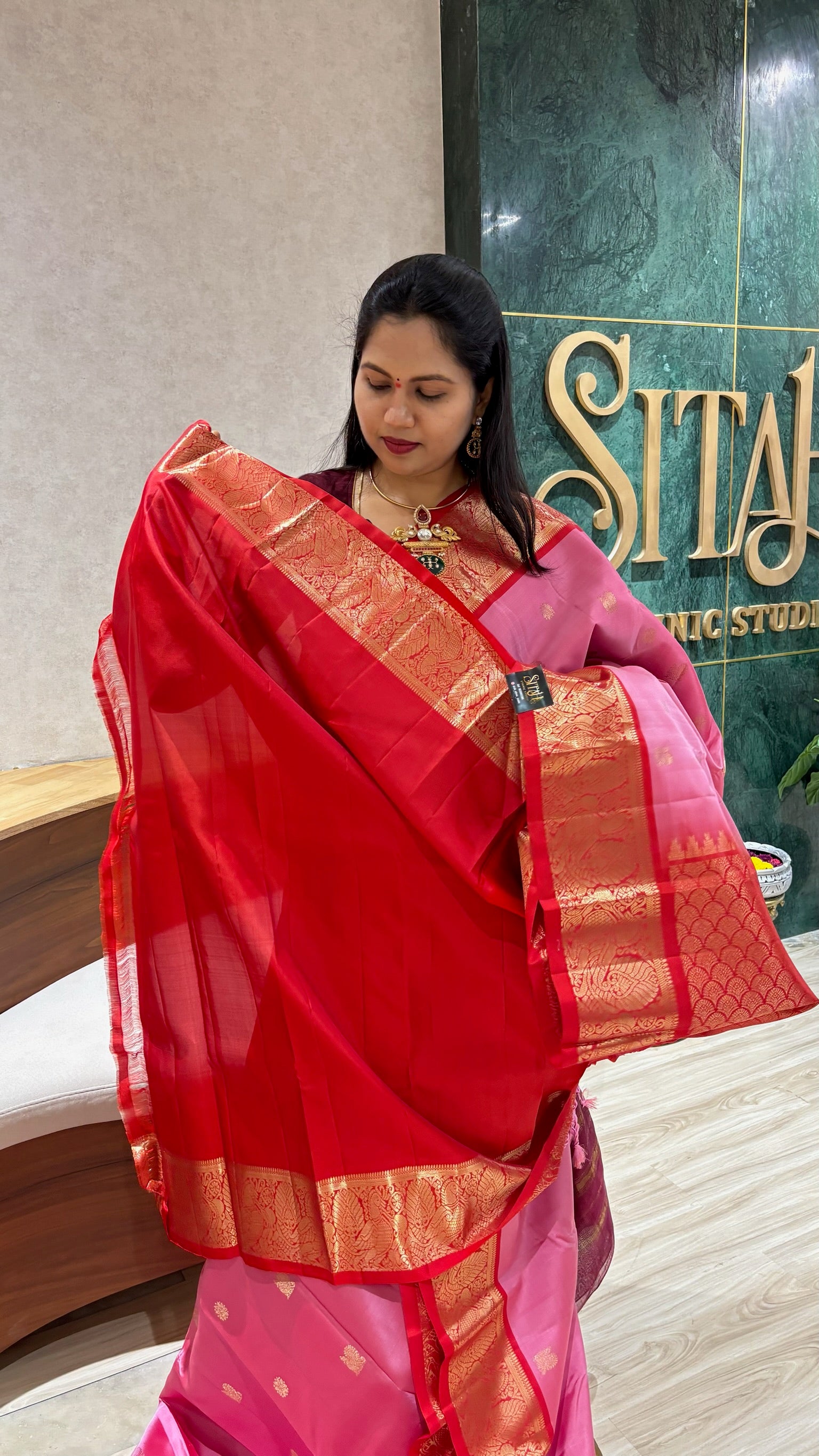 Light weight Handloom Kanchi