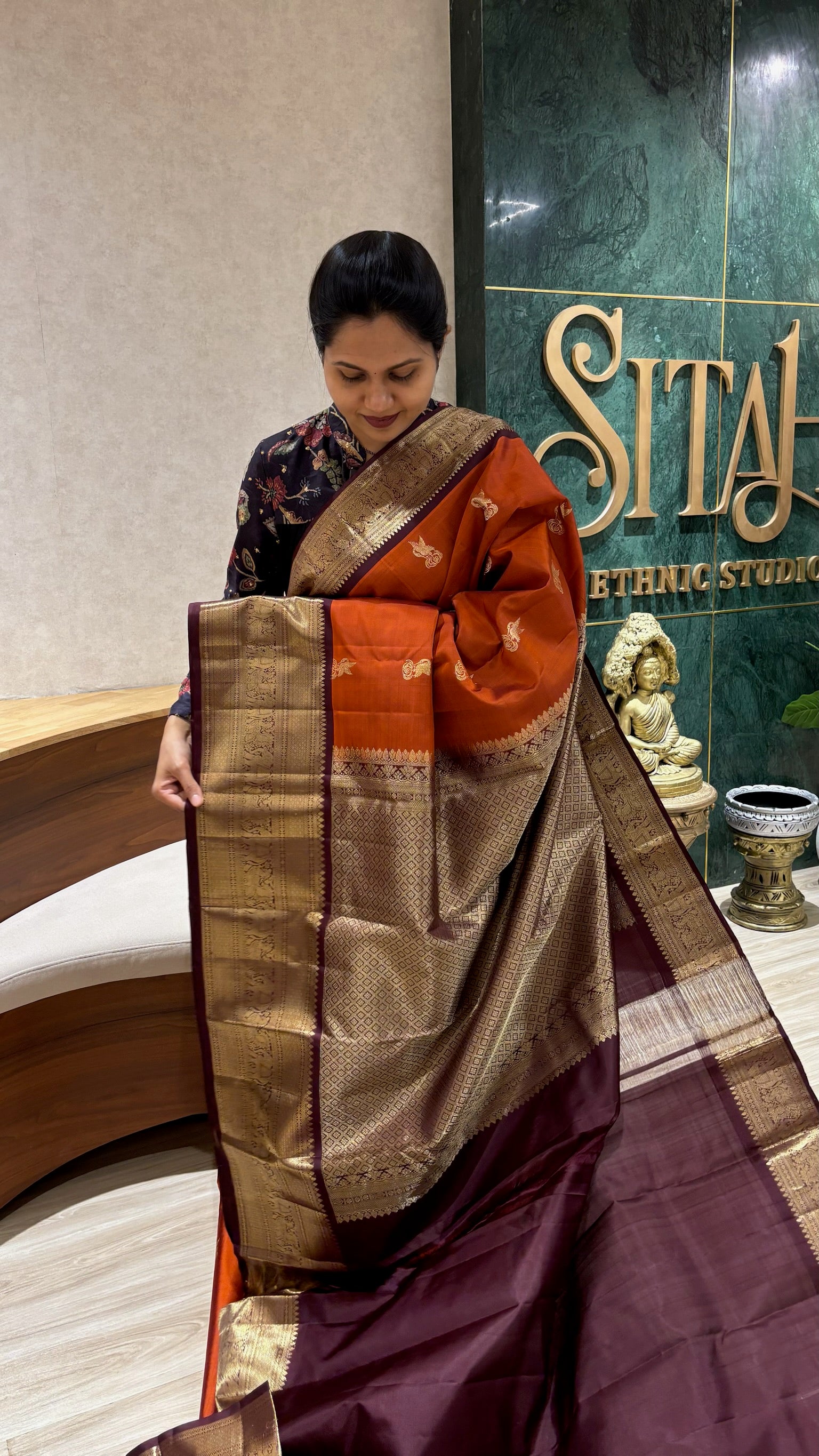 Handloom kanchi pattu