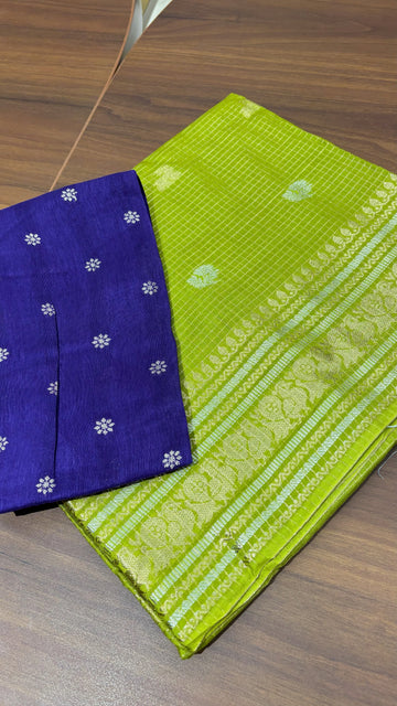 Russian silk mehndi green