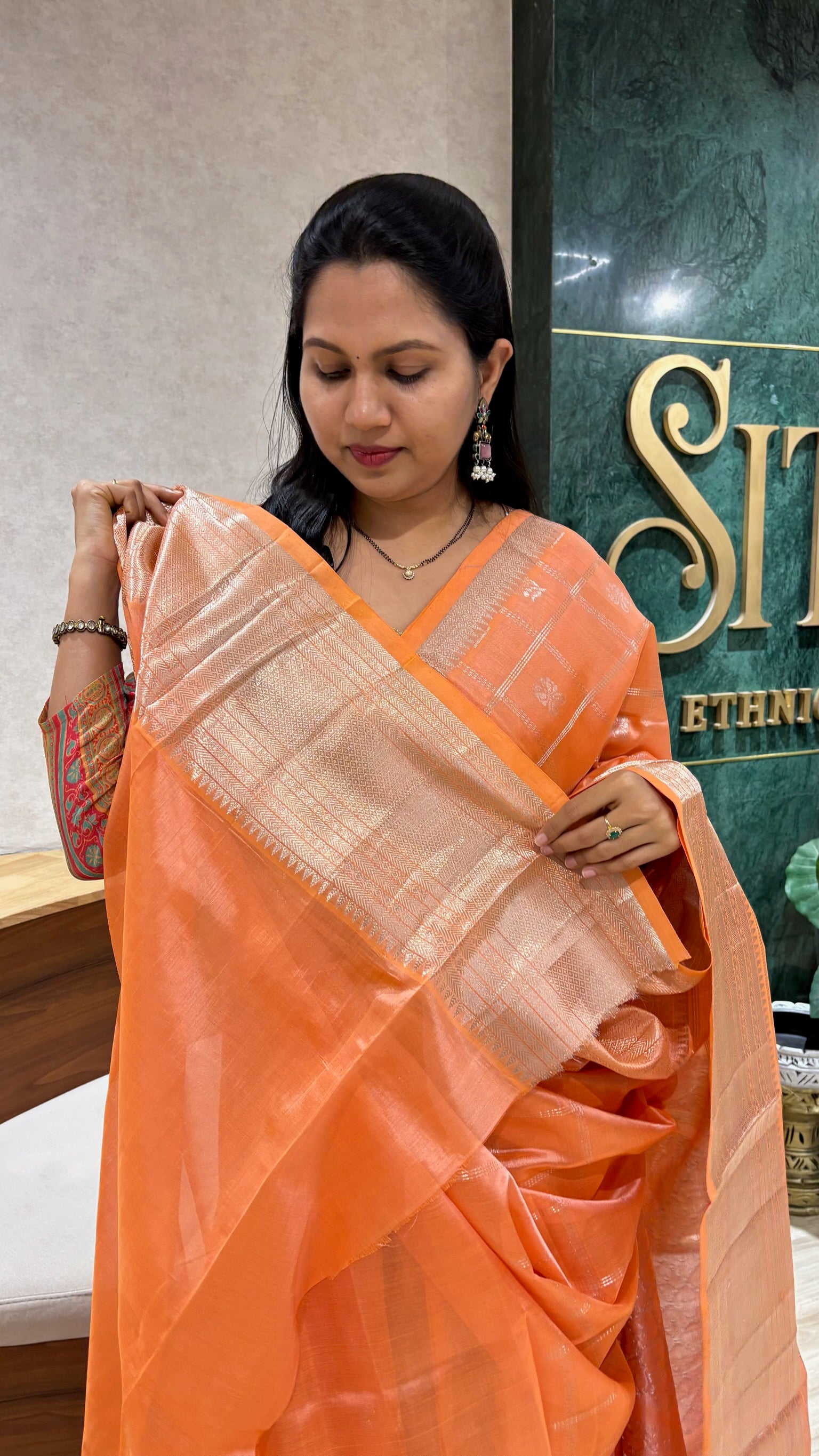 Handloom mangalgiri pattu