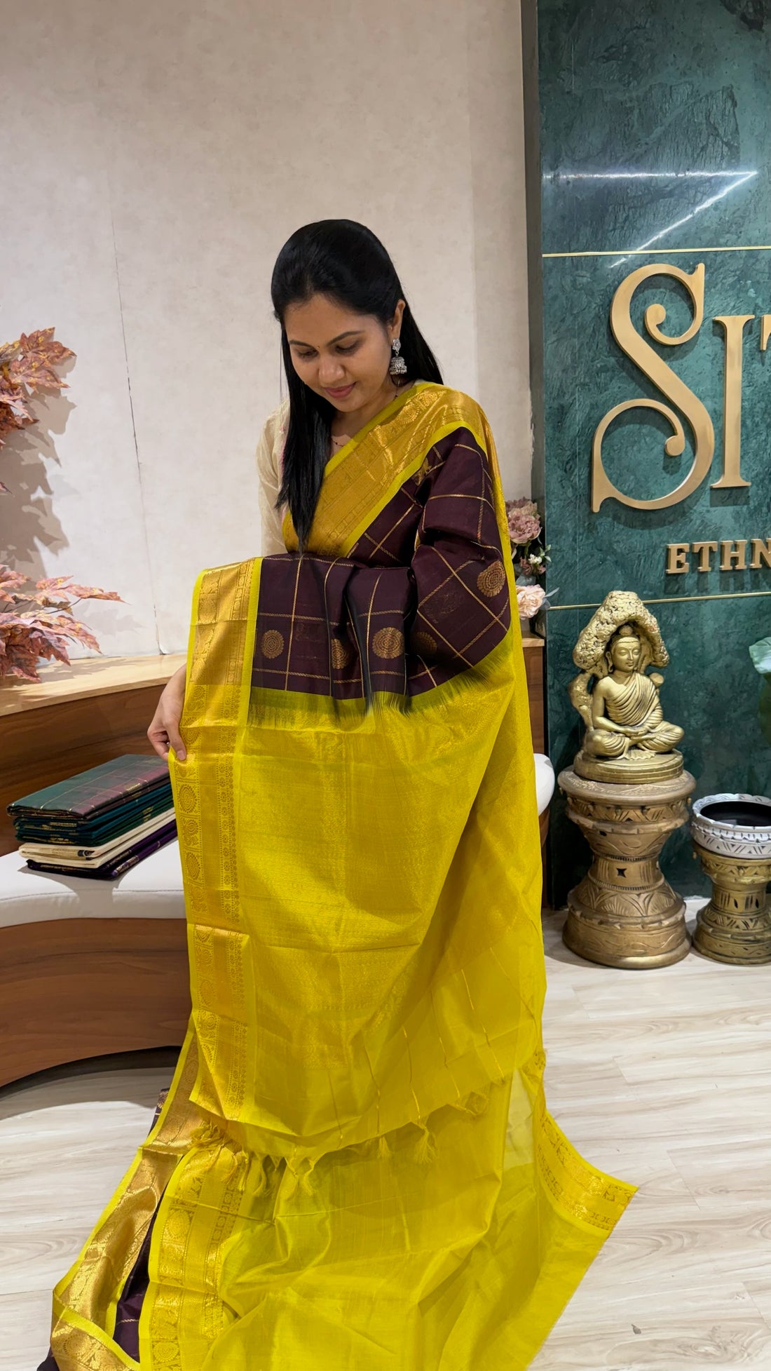 Handloom silk cotton