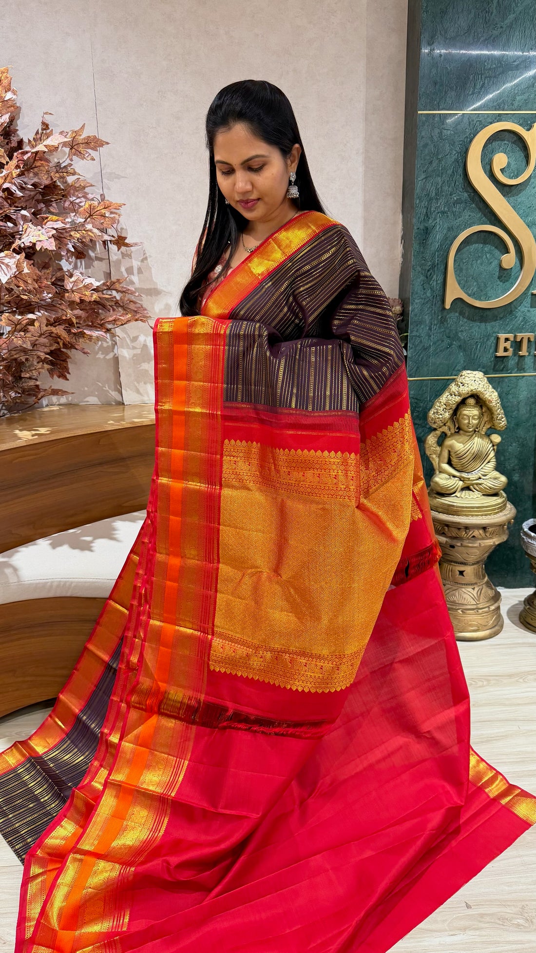 Bridal kanchi pattu