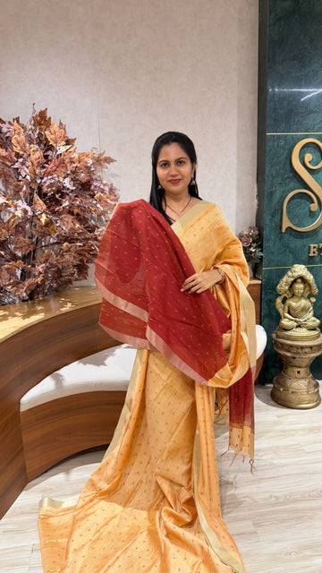 Cotton silk