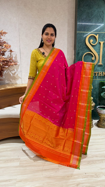 Handloom gadwal duppata