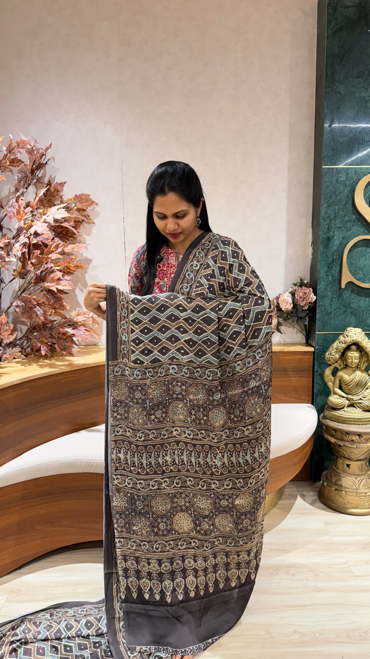 Modal silk prints