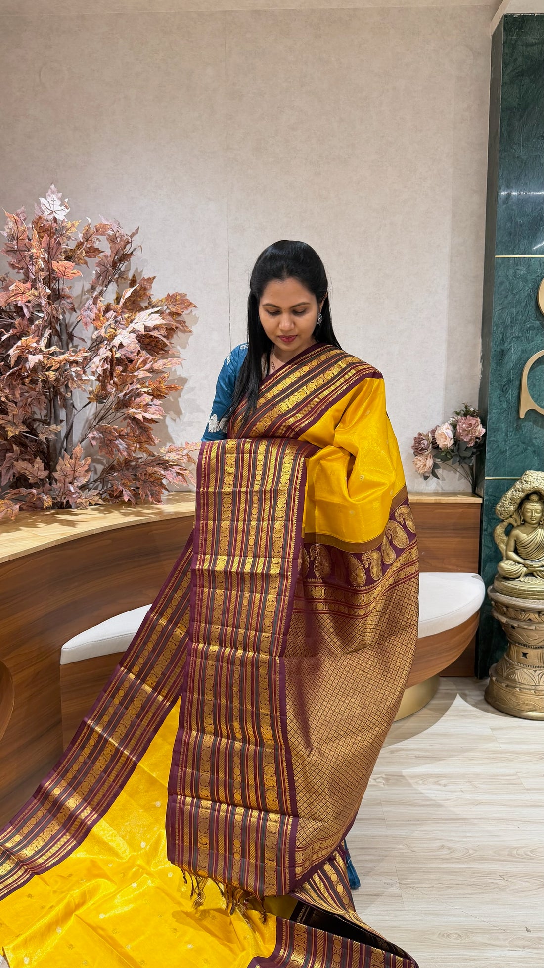 Handloom tissue gadwal
