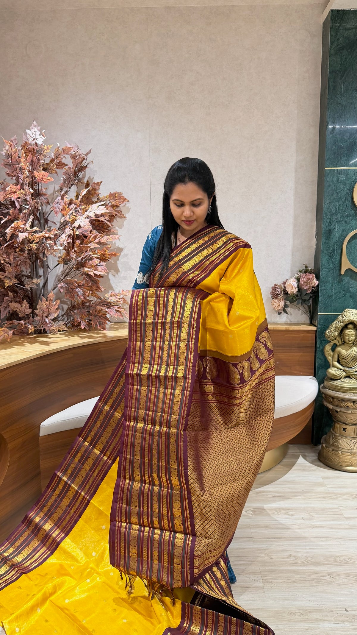 Handloom tissue gadwal