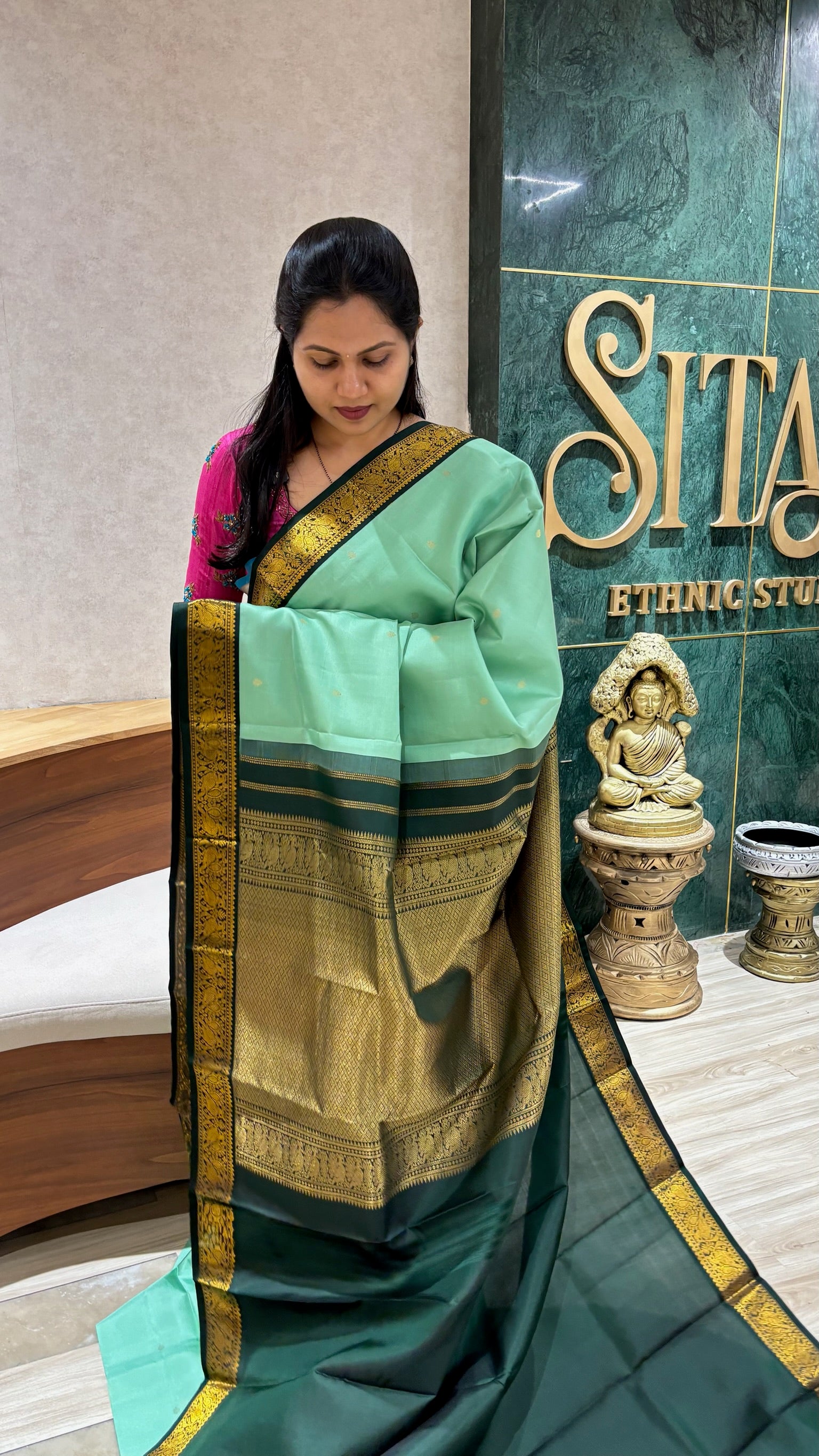 Handloom kanchi pattu