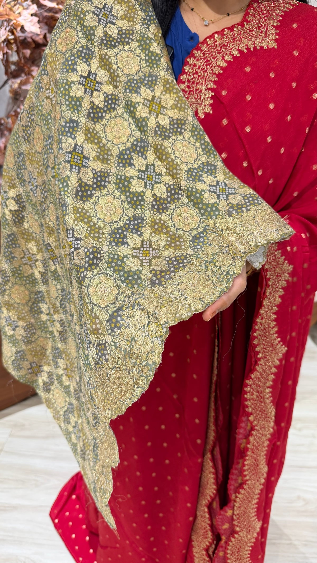 Designer chiffon georgette