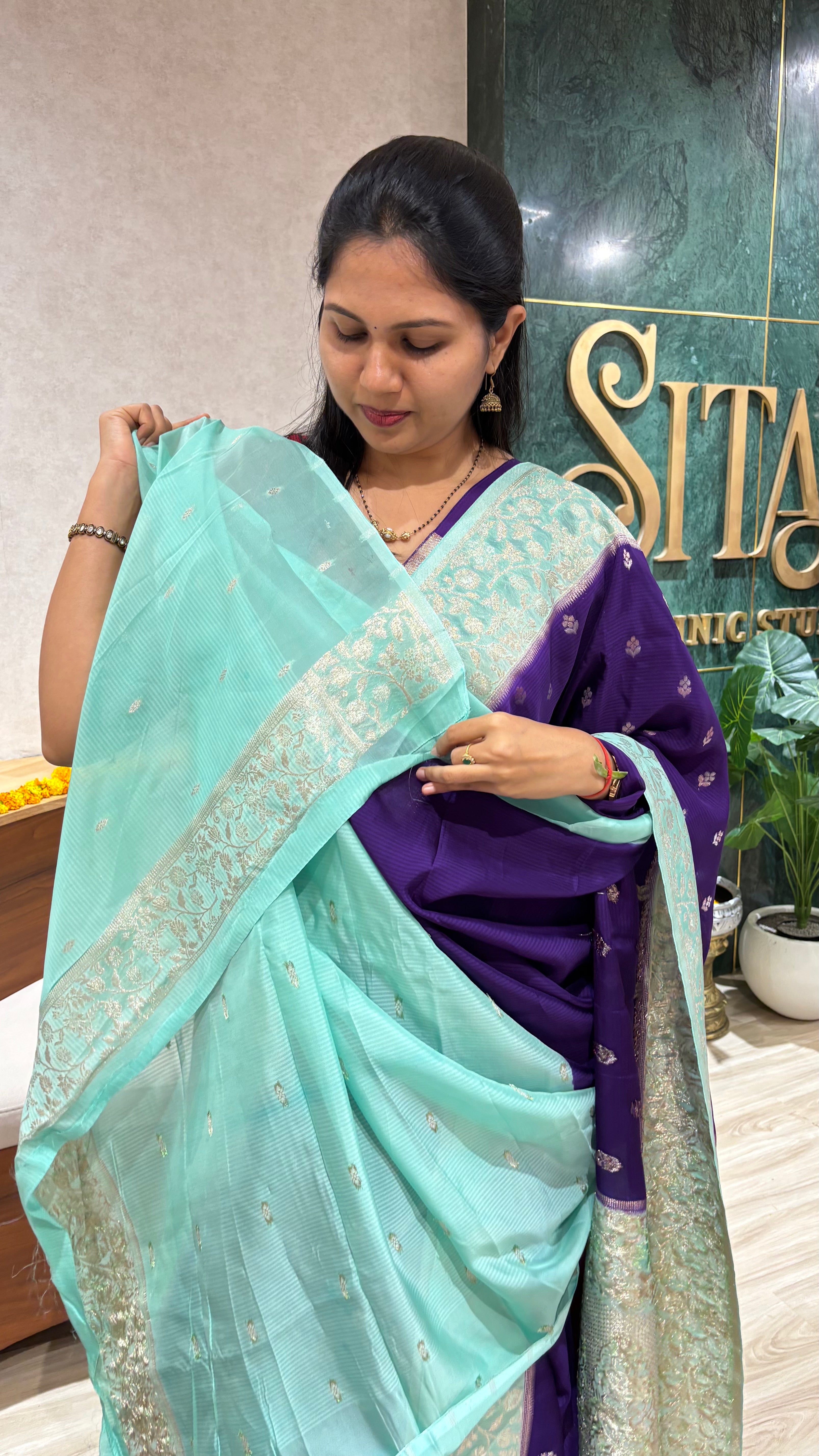 Georgette saree