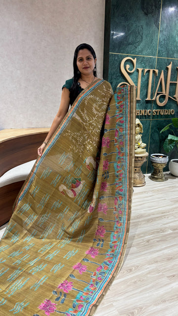 Tussar prints